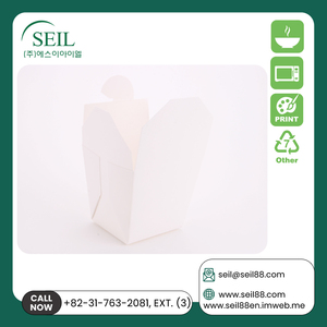 Venta exclusiva en calidad superior Logotipo personalizado Aceptable Taza cuadrada Contenedor de papel para llevar Caja pequeña a precio bajo () - Product Image 3