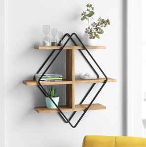 Customized modern design wall accent <b>shelf</b> wall mounted storage <b>shelf</b> for home hotels living room kitchen decor made in india - Product Image 6