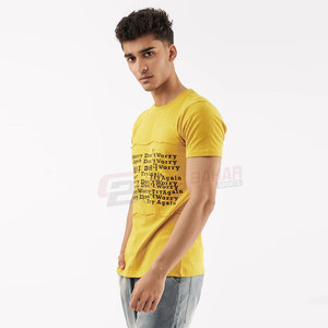 Camiseta de Manga Corta para Hombre, Ligera, 100% Algodón, Personalizable, Transpirable, de Lona, Corte Regular, con Diseño Estampado en la Parte Delantera - Product Image 2