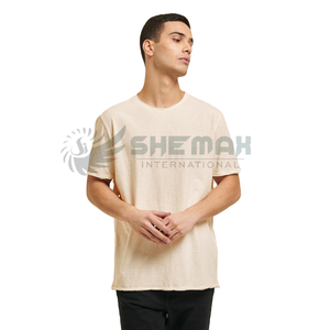 T-shirt pour homme en coton doux Col ras du cou classique Manches courtes Idéal pour un usage quotidien Activités de plein air ou aventures de voyage - Product Image 1