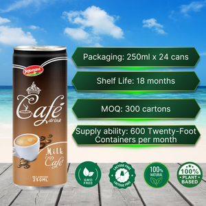 Échantillon gratuit Café Arabica et Robusta 250ml Café Moka Boisson Prix usine JOJONAVI Vietnam Échantillon gratuit, Marque privée OEM/ODM - Product Image 2