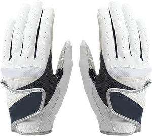 Gants de golf en cuir Cabretta pour hommes, main gauche et droite, doux, respirants, en peau de mouton pure, accessoires de golf - Product Image 4