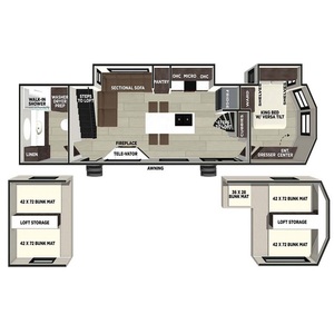 รถบ้านมือสองสภาพดี ปี 2026 Forest River Salem Villa Grand 42ICE - Product Image 3