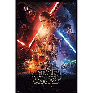 Ensemble d'affiches de film Star Wars, techniques d'impression offset et numérique, matériau plastique, drapeaux et bannières - Product Image 5