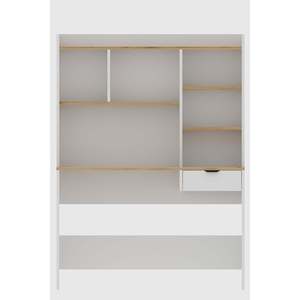 Bureau d'ordinateur Harmony Rafl Beyaz ekmeceli alma Masas Cadiz Model - Product Image 3