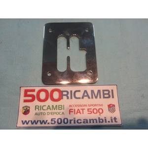 Pomo de Palanca de Cambios de Metal Cromado de 4 Velocidades para FIAT 500 y 126 - Product Image 1