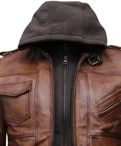 Veste de moto en cuir imperméable pour homme, veste en cuir pour homme, course, haute qualité, vêtements de mode - Product Image 3