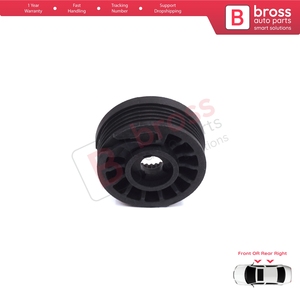 BWR5606 Window Regulator Repair <b>Cable</b> Roll <b>Gear</b> Reel Wheel Pulley Right Door for C-Elysee DD 301 2012-On 9677416880 - Product Image 4