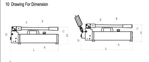 P392 700Bar CE ISO Anti-Corrosion Haute Pression Vérin Hydraulique Portable Vérin Pompe À Piston À Main Autre Outil Hydraulique - Product Image 5
