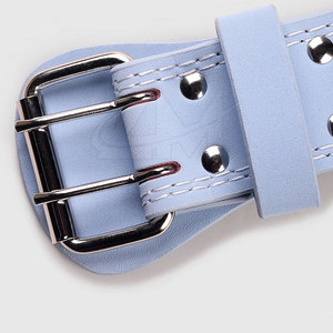 New Style Lightweight Weight Lifting Leather <b>Belts</b> Factory Direct Sale Weight Lifting Leather <b>Belts</b> - Product Image 6