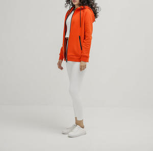 Pull à capuche uni en gros Sweat à capuche pour femmes Sweat à capuche décontracté personnalisé de meilleure qualité Sweat à capuche pour femmes - Product Image 3