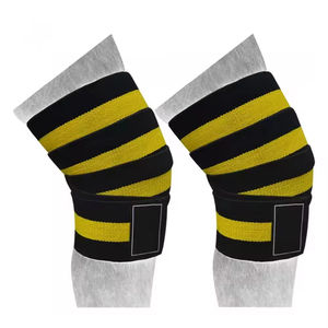 ที่รัดเข่าทำจากนีโอพรีนวัสดุนีโอพรีนสำหรับพยุงขาอุปกรณ์ออกกำลังกายฟิตเนสและกรีฑา - Product Image 4