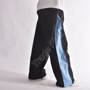 Pantalon de ski unisexe noir et bleu, imperméable, respirant, taille élastique, vêtements de neige pour adultes - Product Image 2