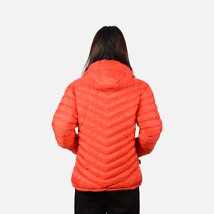 Naviguer Veste bombardier courte en silicone pour femmes Logo personnalisé Coque en cuir matelassé Col de baseball Motif solide Tailles M L - Product Image 4