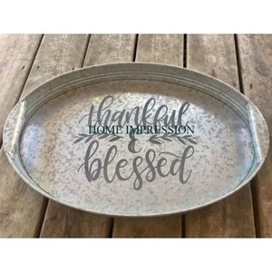 Bandeja de comida de Metal multicolor Mesa de comedor para el hogar Bandeja de servicio segura para el desayuno y la comida para bodas y catering en hoteles Bandeja de comida - Product Image 4