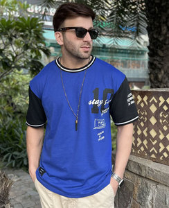 เสื้อยืดผ้าฝ้าย100% เปล่าสำหรับผู้ชายเสื้อยืดขนาดพลัสไซส์พิมพ์โลโก้ - Product Image 2