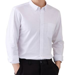 Camisa informal Oxford antiarrugas de algodón 100% para hombre, camisa informal a rayas de Color sólido de alta calidad, recién llegado, superventas, soporte XL individual - Product Image 2