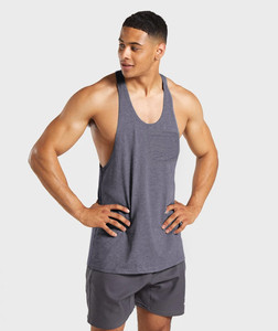 Nouveaux débardeurs en coton pour hommes, décontractés, pour la gym, la musculation, à fines bretelles, coupe ajustée, séchage rapide, écologiques - Product Image 1