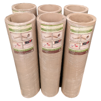 Rouleau de papier de protection de sol en carton brun industriel 450 GSM, longueur 100 pieds, pour comptoirs, peinture et déménagement