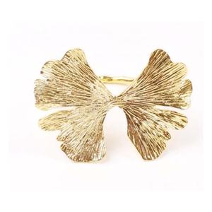 Wholesale Restaurant Hotel <b>Tablecloth</b> Napkin Ring Metal Spring Restaurant Table Decoration <b>Round</b> Pattern Modern Napkin Ring - Product Image 1