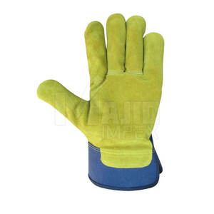 Guantes de Trabajo de Doble Palma de Cuero de Alta Calidad, Transpirables, Antideslizantes, Anti-Impactos/Anti-Cortes/Anti-Calor, Más Vendidos - Product Image 5