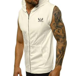 Sudaderas con capucha sin mangas de entrenamiento para hombres Muscle Fitness Gym Bodybuilding sudaderas con capucha sin mangas para hombres 2025 - Product Image 1