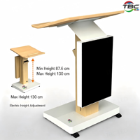 Présentoir LED GOB P1.25 réglable en hauteur pour conférences, éducation et événements