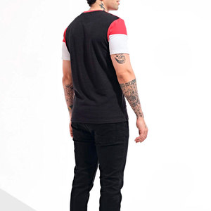 Chemises extensibles simples à séchage rapide pour hommes t-shirts d'exercices d'entraînement de gymnastique en gros/t-shirts uniques de marque personnalisée pour vêtements de sport - Product Image 5