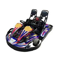Nouveau style de buggy électrique biplace, moteur 110cc/1000w, kits de kart à pédales, frein hydraulique, 40 km/h, haute qualité pour adultes