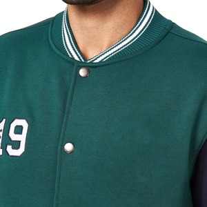 Chaqueta Universitaria de Lana para Hombre de Alta Calidad, Diseño Personalizado ODM OEM, Cuello Alto, Impermeable, Cálida, Elegante para Invierno - Product Image 4