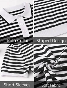 Camiseta Polo de Manga Corta para Hombre, Talla Grande, de Algodón y Poliéster, con Cuello Camisero, Bordado y Estampado, Antiarrugas - Product Image 5