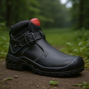 Zapatos de Seguridad Carl II, Botas de Soldadura, Talla 44, Negras, EN ISO 20345:2022 S3 FO/SR/SC/LG/HI/HRO - Product Image 3