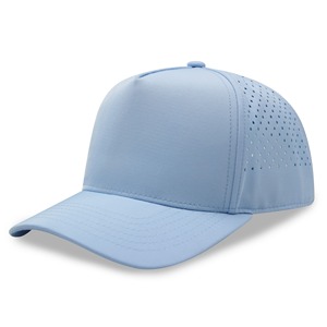 Gorra de Golf Multicolor de Alto Rendimiento, Transpirable, con Orificios Cortados con Láser, de 5 Paneles, Ligera, con Cierre a Presión, con Logotipo Personalizado, para Deportes al Aire Libre - Product Image 4