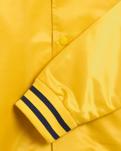 แจ็กเก็ตบอมเบอร์ผู้ชายกันน้ำกันลมปกคอตั้งสไตล์วินเทจ - Product Image 4