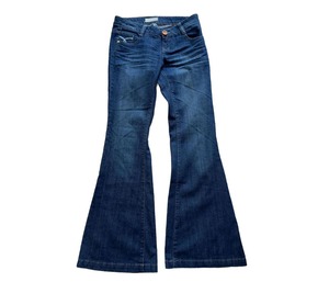 DENIMGUYS Custom Waist Ripped Distressed Men Flared Jeans Pants Fashion Denim Streetwear 100% Cotton Button Breathable Spring - Product Image 1
