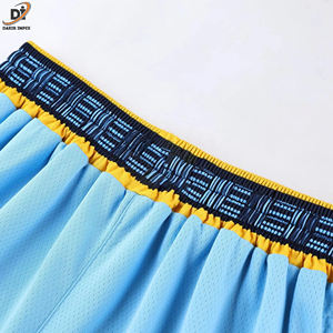 Conjunto de uniforme de baloncesto sin mangas cómodo para hombre Collage entrenamiento deportes al aire libre técnica de sublimación de talla grande para adultos - Product Image 5