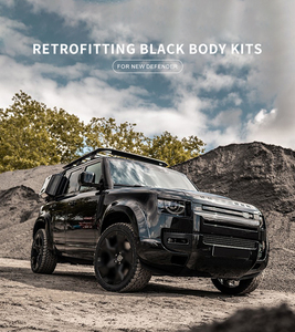 Kit de Carrocería para Automóvil, Parachoques, Faldones Laterales, Guardabarros, Ventilaciones Delanteras Inferiores del Parachoques, Protector de Parachoques Trasero para <span class=keywords><strong>Land</strong></span> <span class=keywords><strong>Rover</strong></span> Serie <span class=keywords><strong>007</strong></span> - Product Image 6