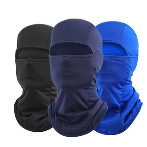 85% Polyester 15% Spandex Ace Star Fabricant Masque de ski Masques noirs Cagoule Logo personnalisé Casque Capuche Masque de ski Ninja - Product Image 1