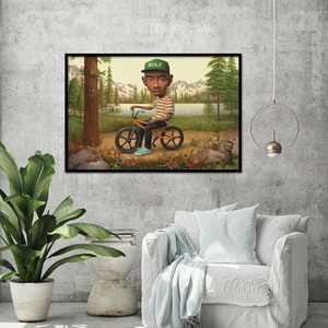 Affiche sur toile Tyler the Creator, motif loup, pour décoration murale - Product Image 4