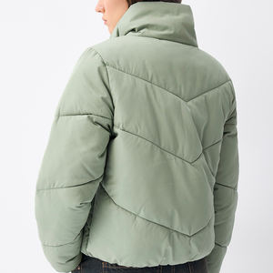 Nouvelle veste d'hiver décontractée pour femmes, doudoune respirante avec fermeture éclair, veste à bulles personnalisée pour femmes - Product Image 3