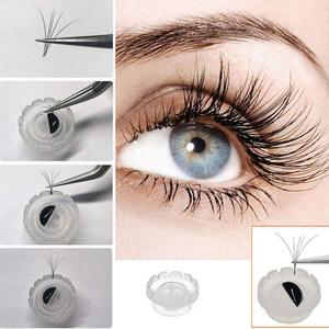 100pcs Volume Lash Fan Blossom Cups Disposable Eyelash Glue <b>Holder</b> Cups for Lash Extension Supplies - Product Image 5
