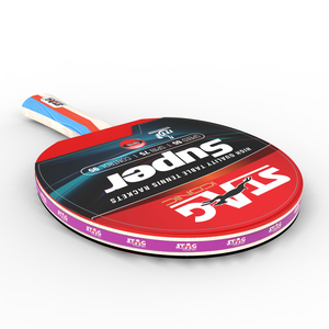 Raquette de tennis de table Stag Iconic Super Professional, en bois et caoutchouc, avec picots longs, en fibre de carbone, super raquettes de tennis de table - Product Image 6