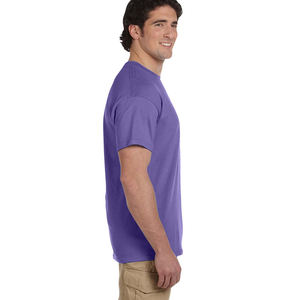 เสื้อยืดผู้ชายเข็มคู่ไร้รอยต่อ Dryclend 50ผ้าฝ้าย/50โพลี - Product Image 2