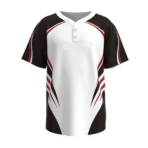 Camiseta de béisbol con estampado de poliéster 100%, camiseta de fútbol de Club OEM personalizada, camiseta de béisbol por sublimación de alta calidad - Product Image 5