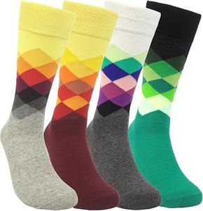 <b>Socks</b> Apparel & Accessories <b>Socks</b> & Hosiery Sports <b>Socks</b> <b>Socks</b> Mens <b>Colorful</b> Dress <b>Socks</b> Crazy Design Argyle Striped Funky - Product Image 5
