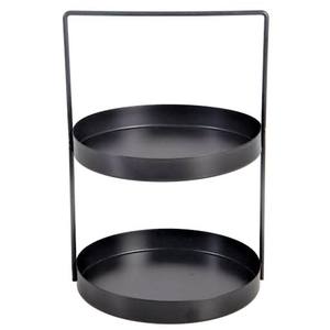 Expositor de Piso Multifuncional de Hierro Doble Personalizado de Alta Calidad, Ecológico y No Plegable para Almacenamiento de Utensilios de Cocina y Comestibles - Product Image 4