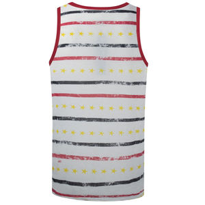 2025 nuevo precio de fábrica hombres sin mangas de algodón Slim Fit Tank Top para la venta con diseño personalizado - Product Image 2