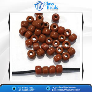 Elegante 6mm Multicolor Pony Glass Beads Cristal de alta calidad DIY Fabricación de joyas Todos los colores Crystal Lampwork Glass Beads - Product Image 2