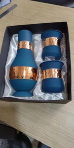 Premium Quality <b>Copper</b> <b>Bottle</b> Decorative Unique Design Round Shape Water <b>Drinking</b> <b>Bottle</b> - Product Image 2