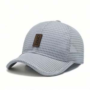 Casquette de baseball d'été en gros, nouvelle casquette de soleil respirante en maille pour homme, idéale pour les voyages en extérieur - Product Image 1